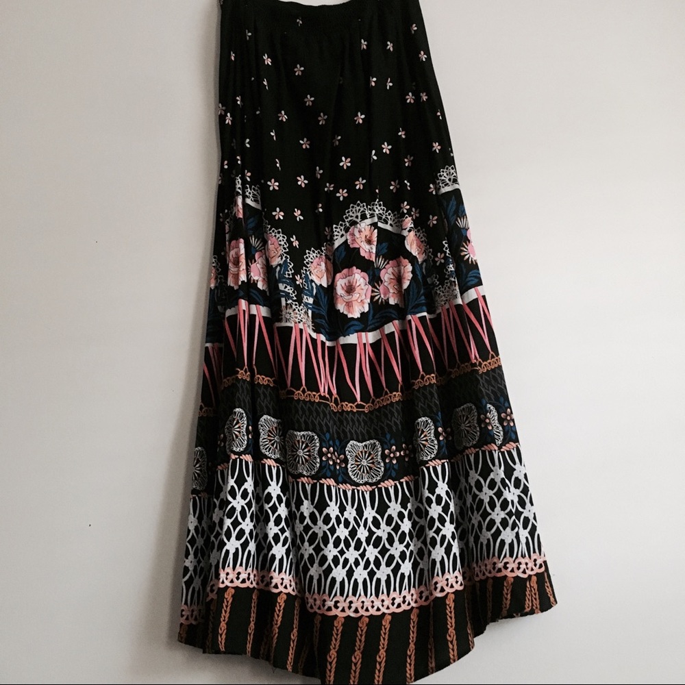 Floral Maxi Skirt (Express)